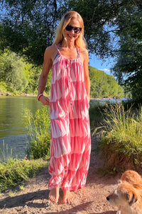 JUMPSUIT "PAROS" RED