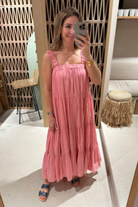 STRAPPY OVERSIZED MIDI DRESS "DAPHNE"