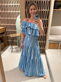 LONG ONE SHOULDER DRESS "FINIKAS"