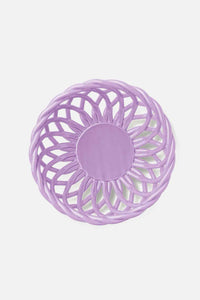 CERAMIC BASKET "SICILIA" LARGE - LILAC