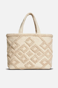 HANDMADE TOTE BAG "OLINDA" ECRU