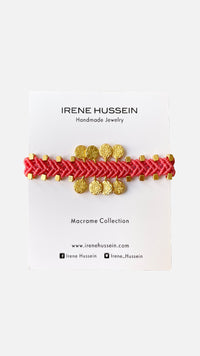 COINS MAKRAMEE BRACELET