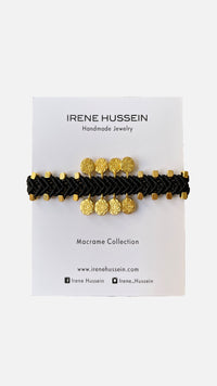 COINS MAKRAMEE BRACELET