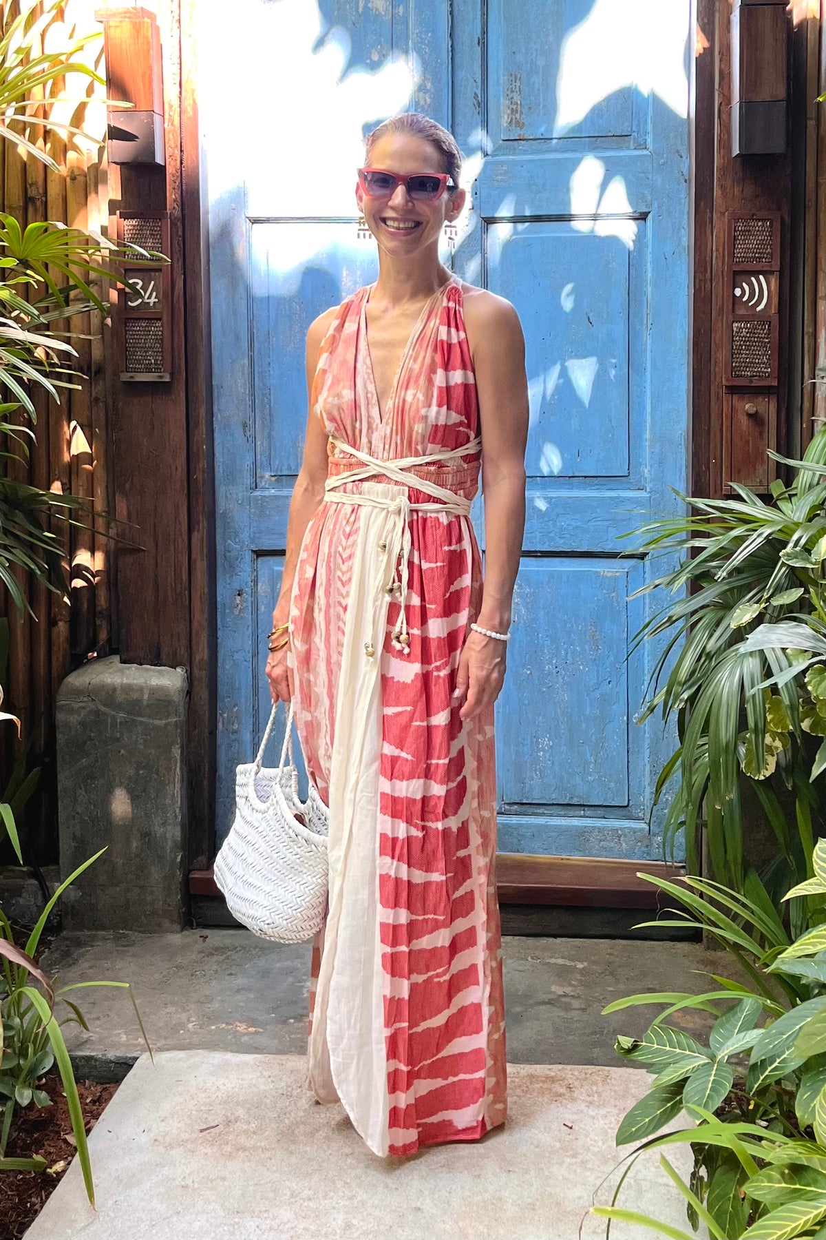 LONG NECKHOLDER DRESS "SCORPIOS"