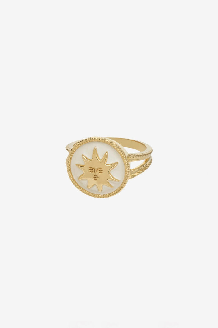 RING "SOLEIL" GOLD