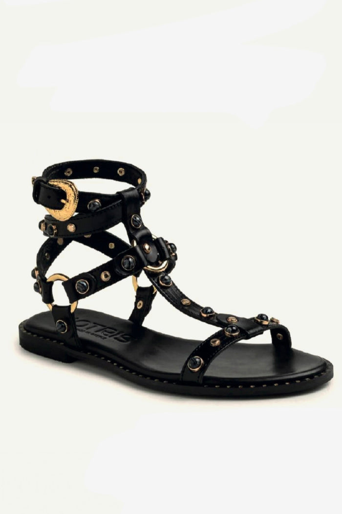 SANDALS "ITHACA" BLACK
