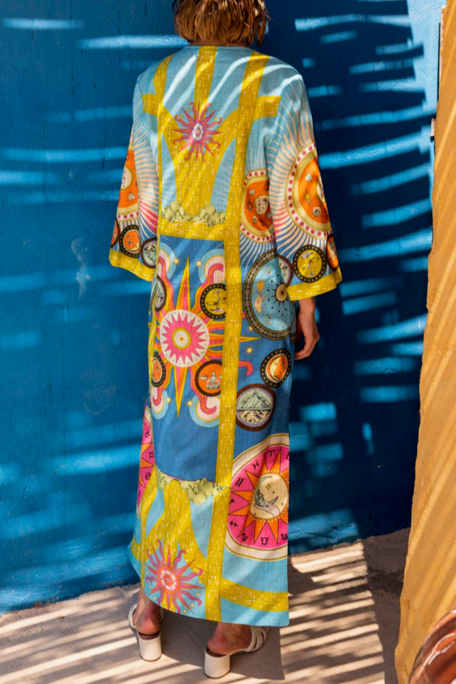 TUNIC DRESS "DANAE" MULTICOLOR