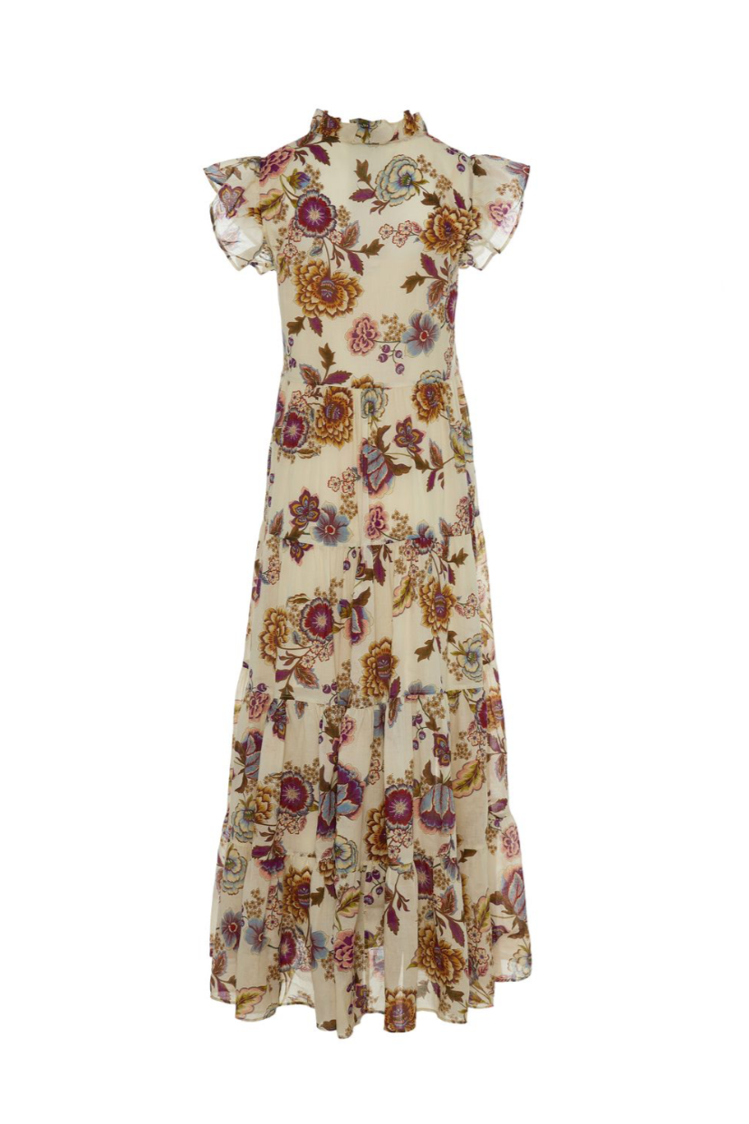 LONG COTTON DRESS "ISKIA"