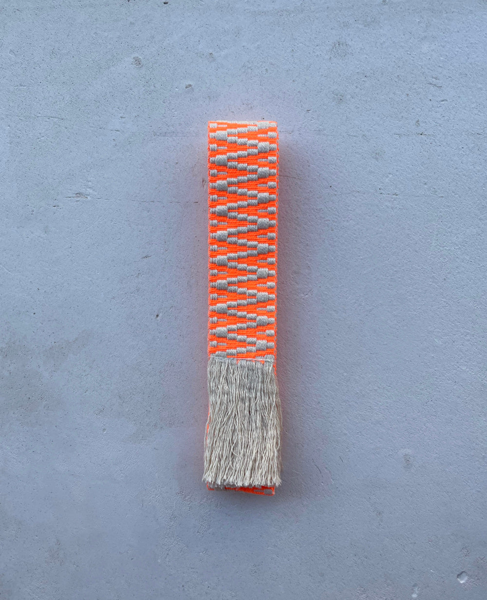 WOVEN BELT "ZIGZAG NEON"