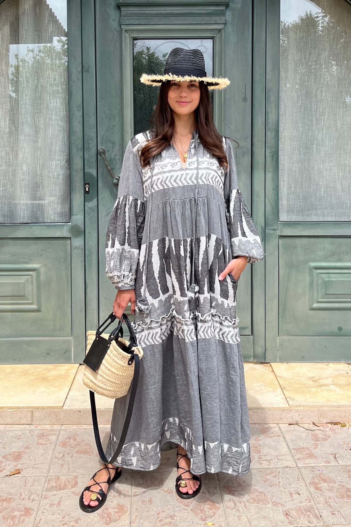 LONG TUNIC DRESS "SCORPIOS"