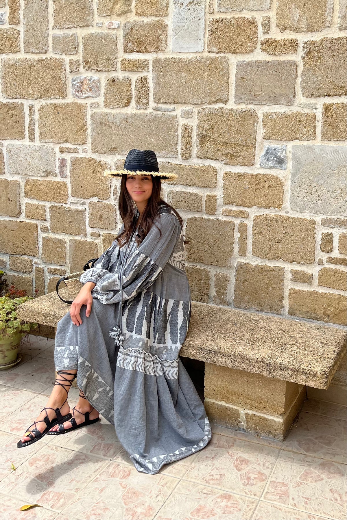 LONG TUNIC DRESS "SCORPIOS"