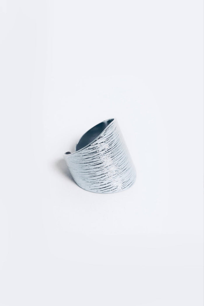 RING "DANA L" SILVER