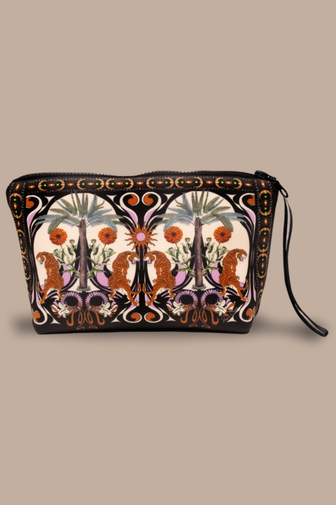 NEOPRENE POUCH "ANCESTRESS" MULTICOLOR