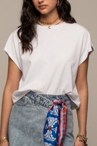 OVERSIZED T-SHIRT "BLISS" WHITE