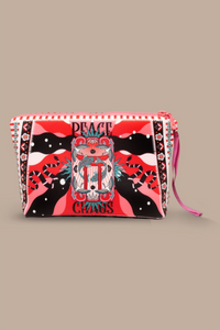 NEOPRENE POUCH "GENESIS" RED