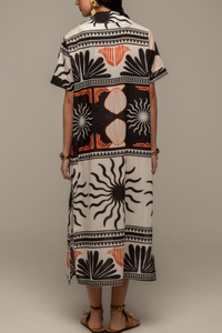 KIMONO "TRANQUILITY" MULTICOLOR