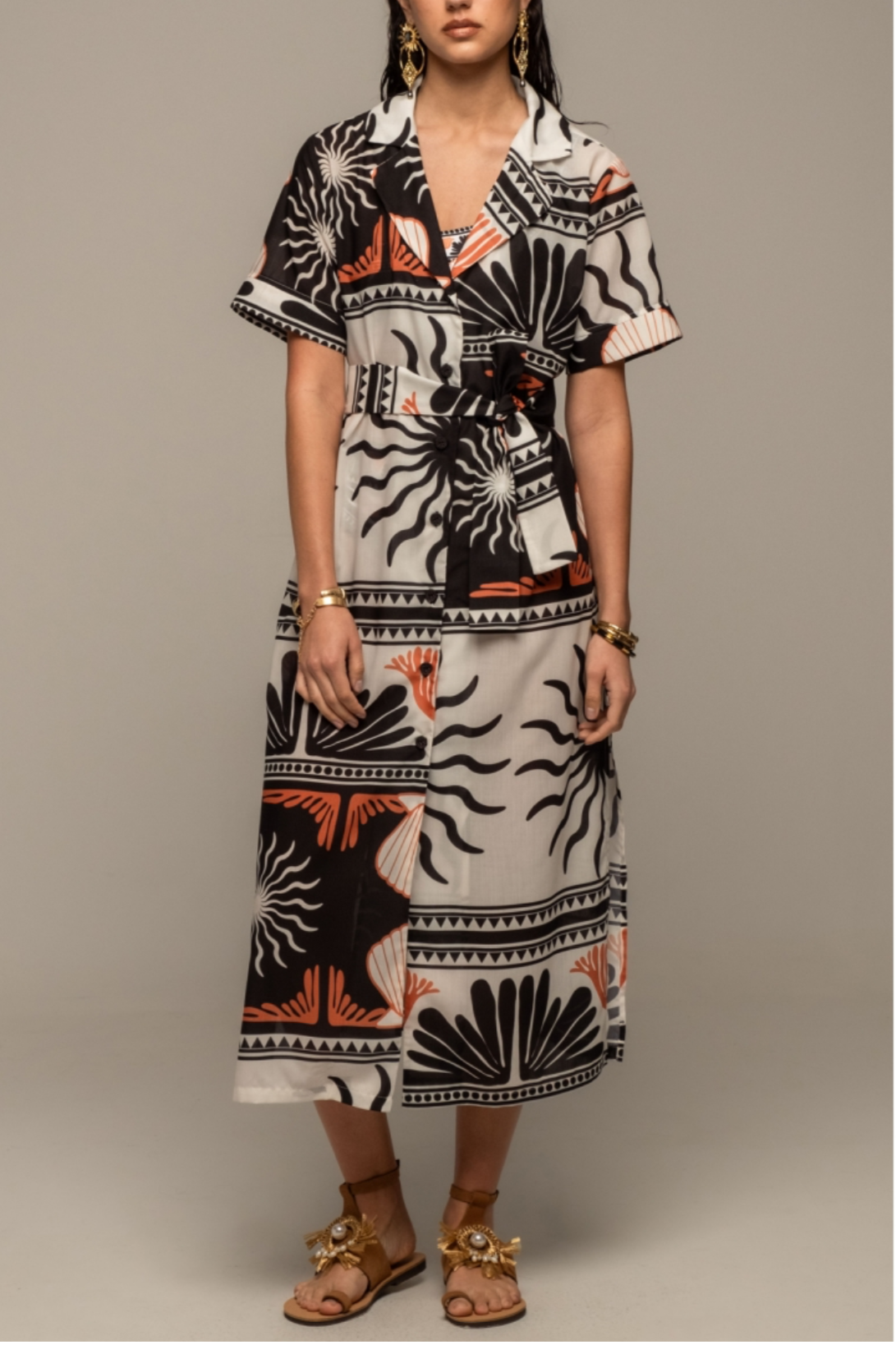 KIMONO "TRANQUILITY" MULTICOLOR