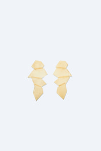 EARRINGS "CRYSTAL" GOLD