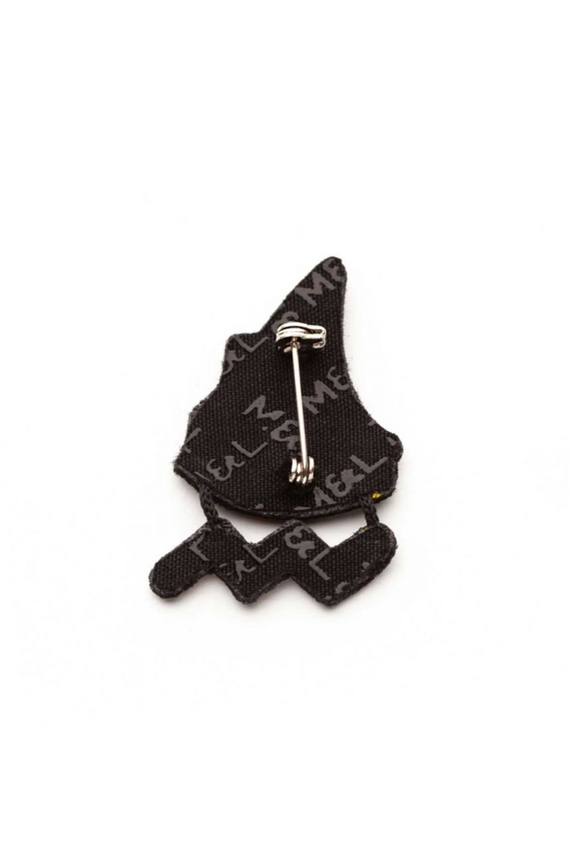 BROOCH "BACHI BATHING BOAT“