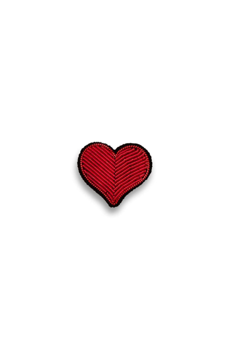 BROOCH "RED HEART“