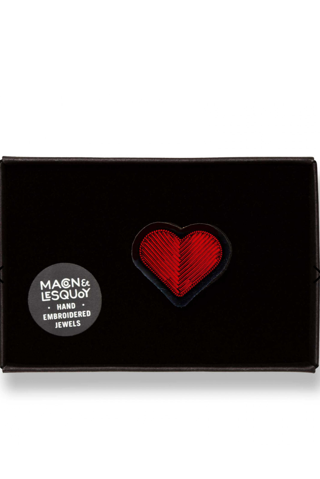 BROOCH "RED HEART“