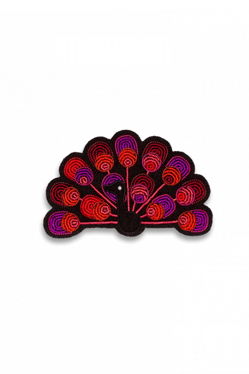 BROOCH "PEACOCK“
