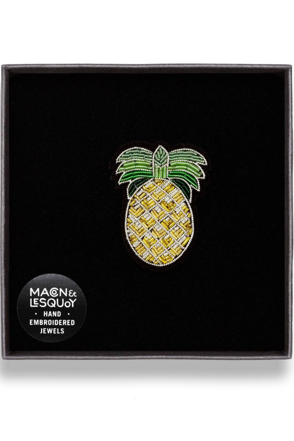 BROOCH "PINEAPPLE“