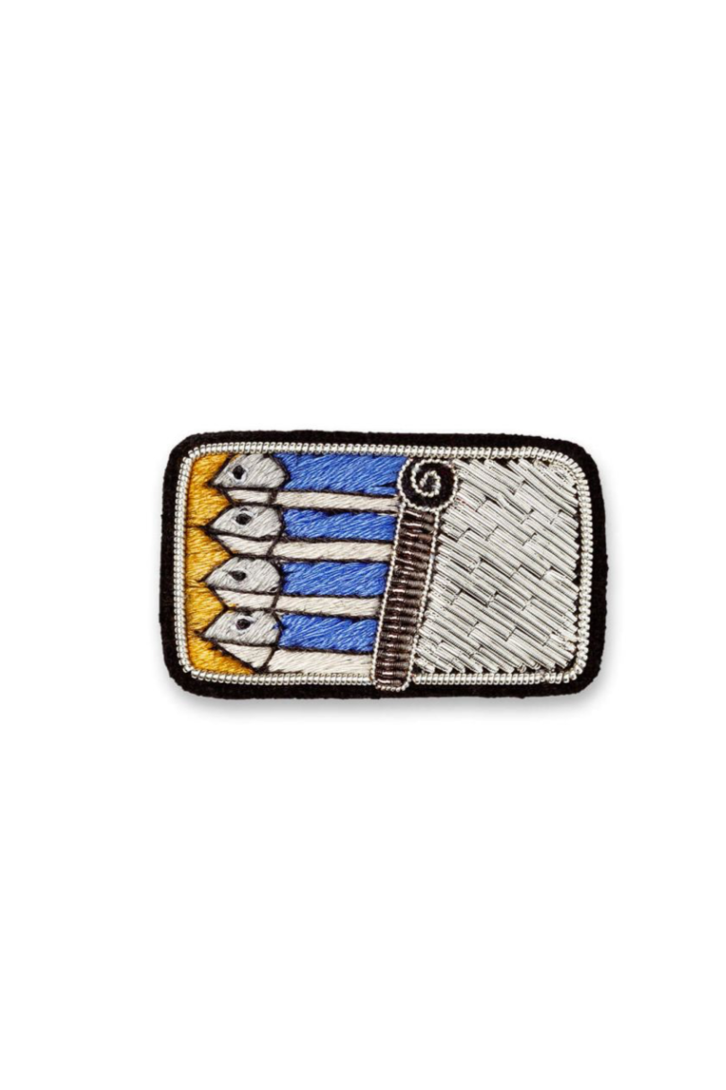 BROOCH "SARDINE TIN“
