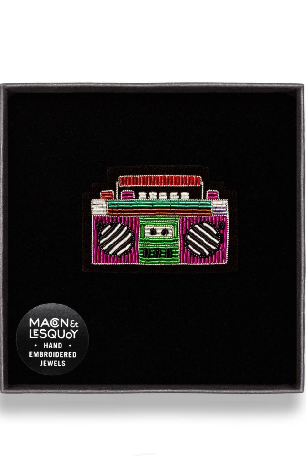 BROOCH "GHETTO BLASTER“