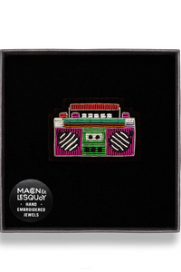 BROOCH "GHETTO BLASTER“