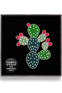 BROOCH "PRICKLEY PEAR“