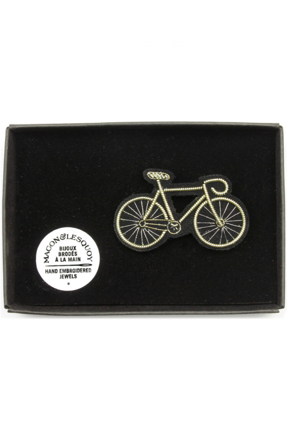 BROOCH "SILVER BICYCLE“