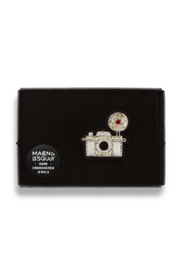 BROOCH "SILVER CAMERA“