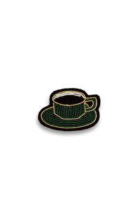 BROOCH "CUP OF COFFEE"