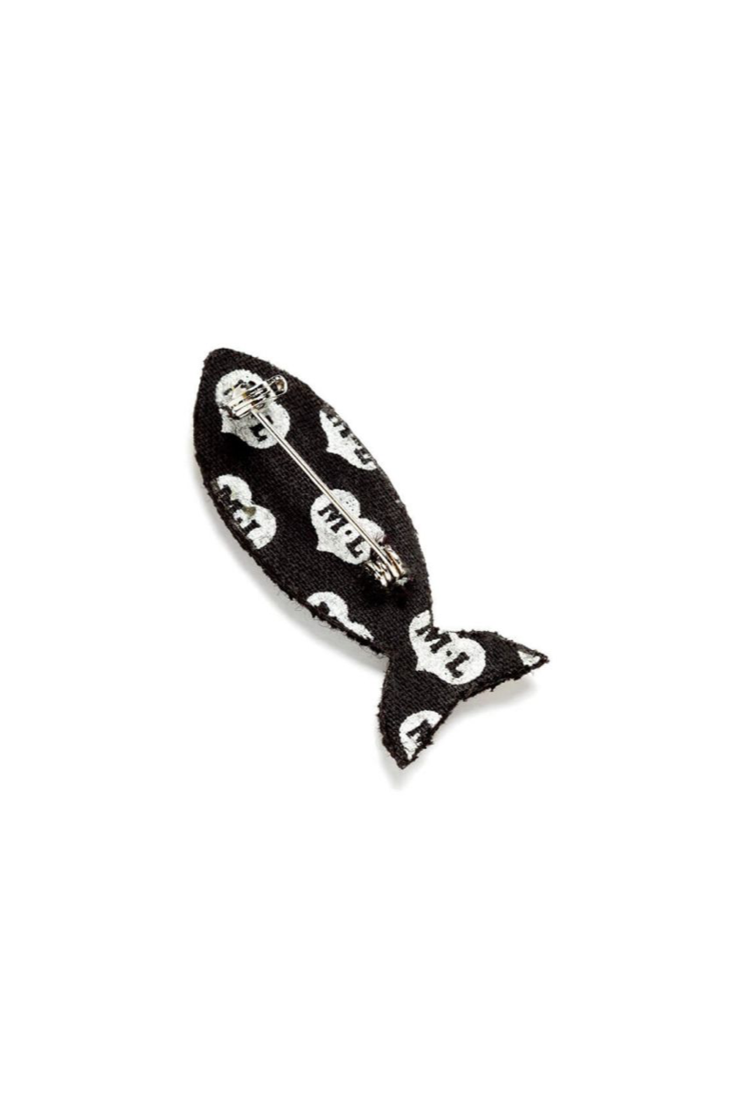 BROOCH "FISHBONE"