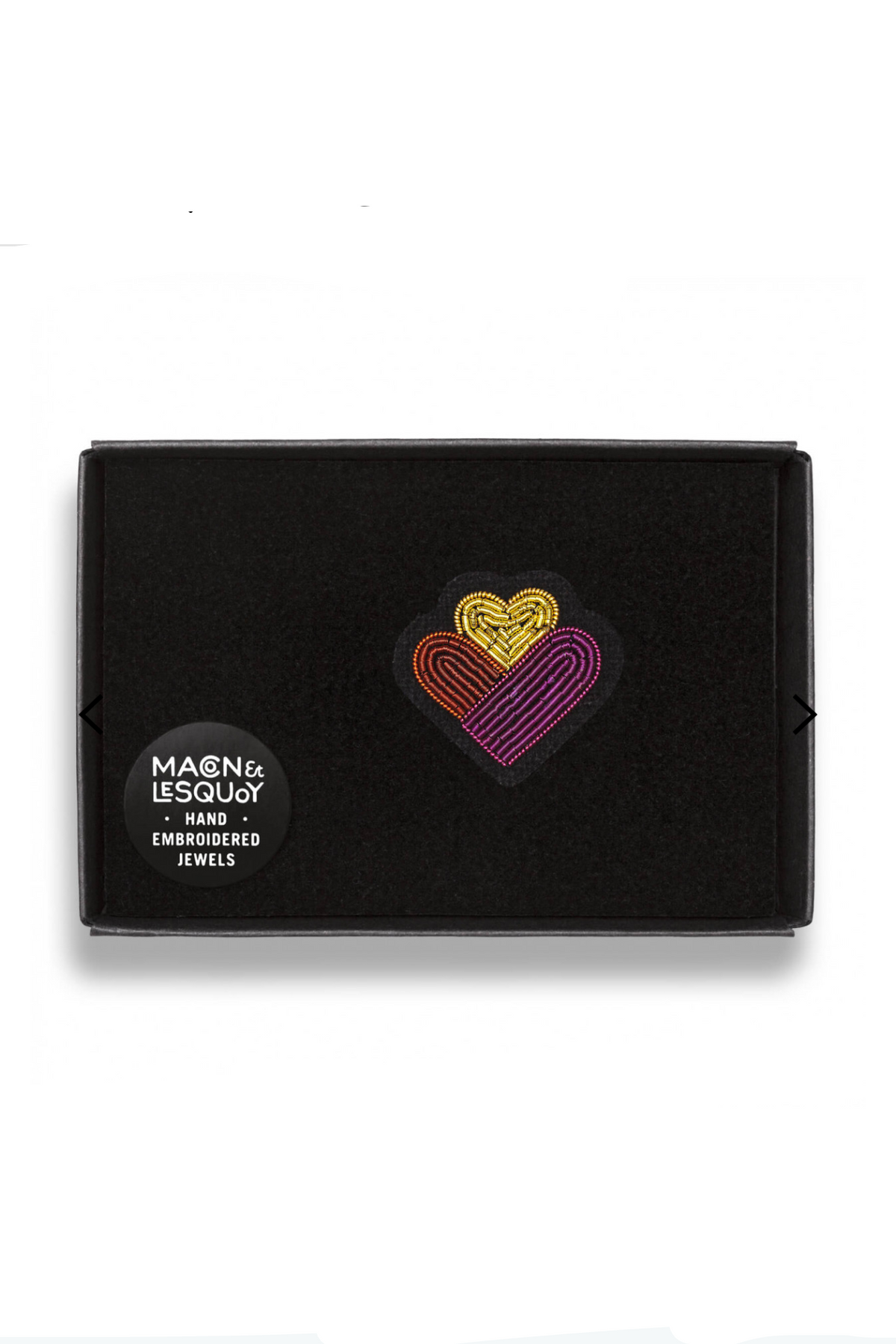 BROOCH "MINI FAMILY HEARTS"