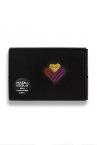 BROOCH "MINI FAMILY HEARTS"