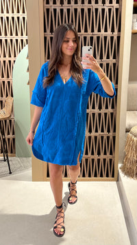 SHORT TERRY DRESS "DOMNA"