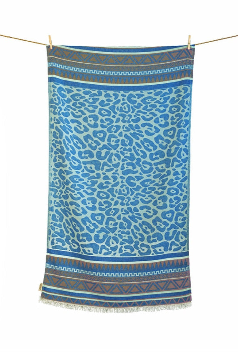 WOVEN BEACH TOWEL "KEROS"