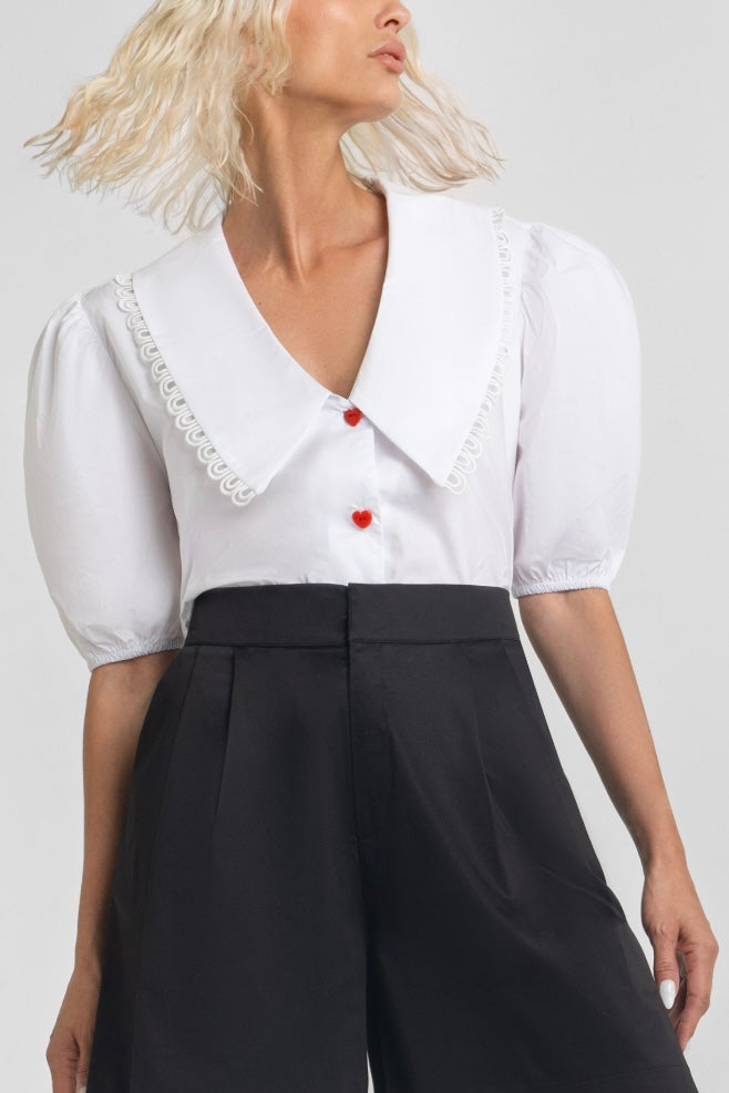 BLOUSE  "ARTEMIS" WHITE