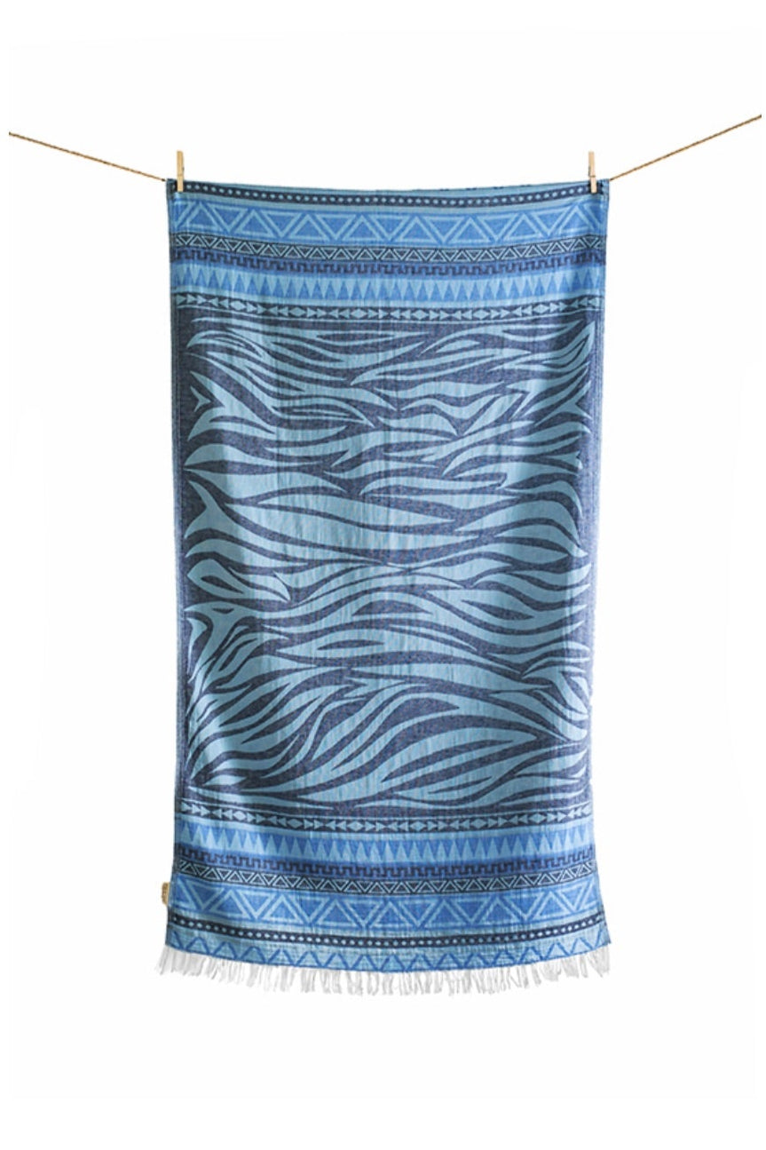 WOVEN BEACH TOWEL "MILOS"