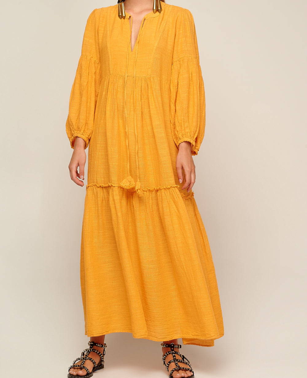 LONG TUNIC DRESS "MALIA" MANGO