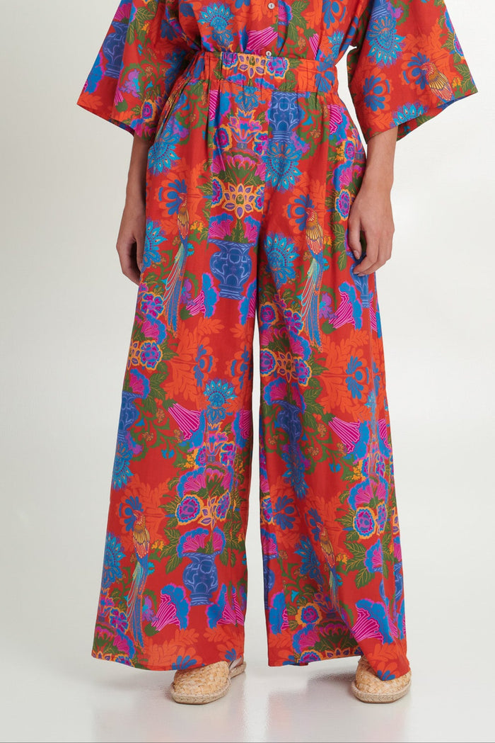 WIDE PANTS "OPHELIA" MULTICOLOR