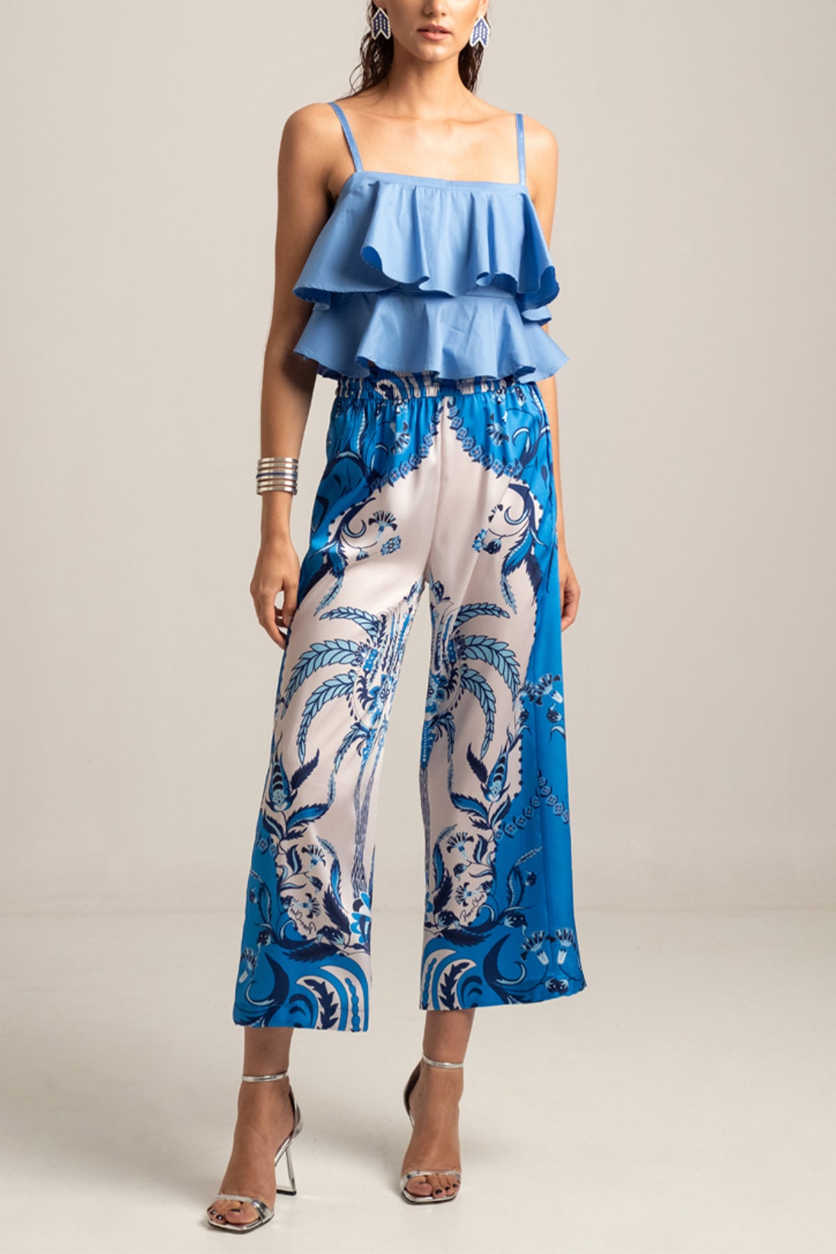 TOP WITH VOLANTS "TWIRL"