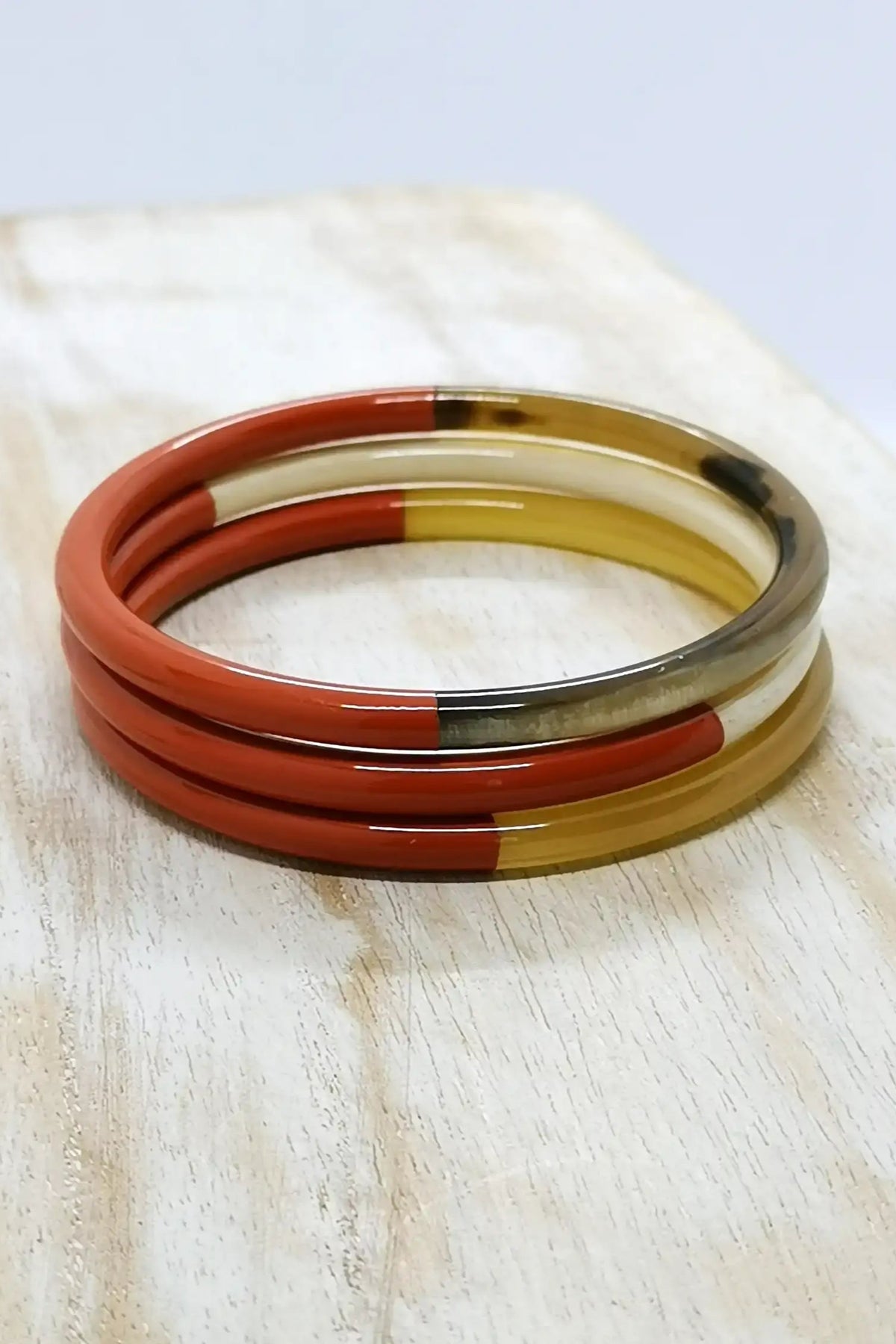 BRACELET "KASSANDRA" RUSTY RED