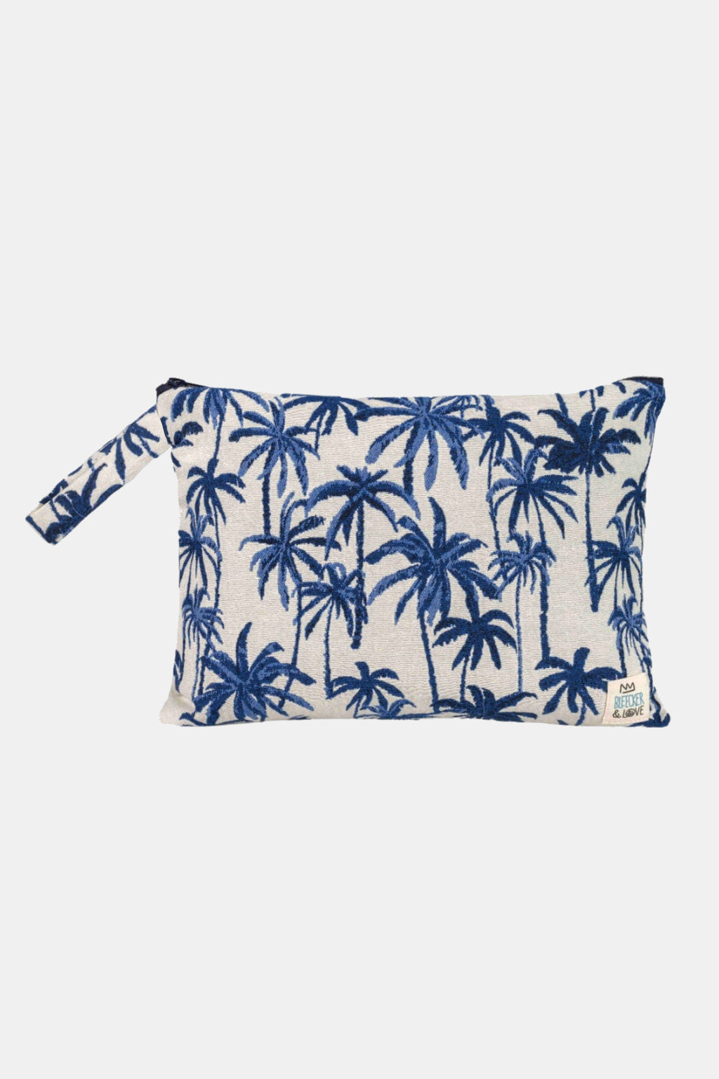 POUCH "LAGUNA" WHITE/BLUE