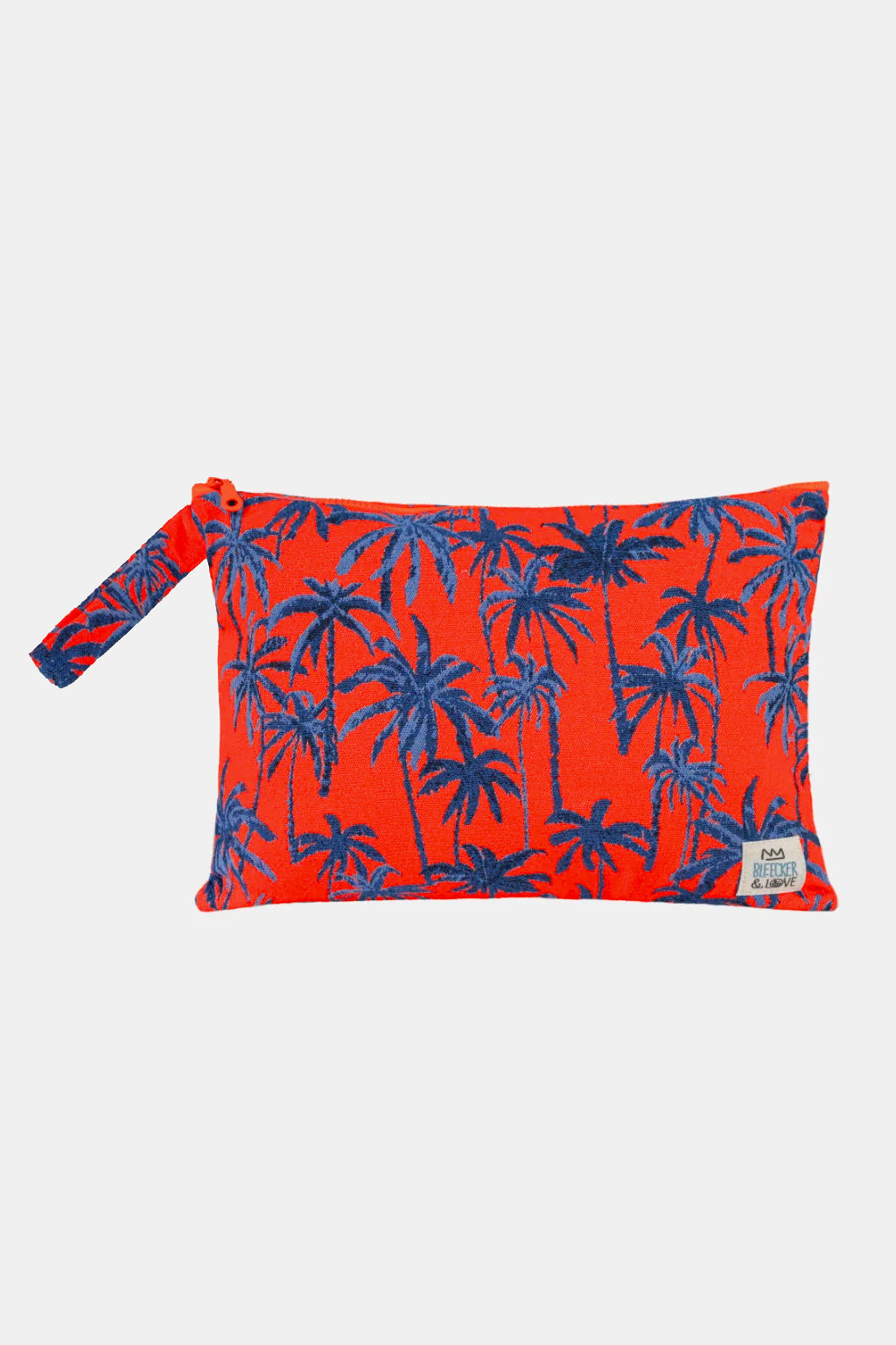 POUCH "VENICE" ORANGE/BLUE