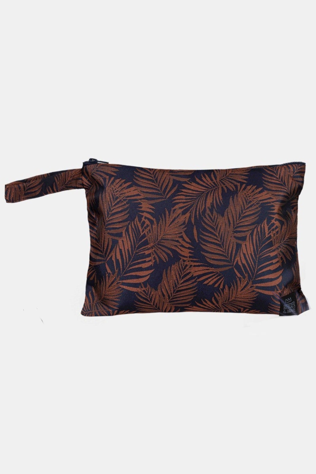 POUCH "CINNAMON" NAVY/ORANGE