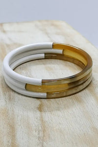 BRACELET "KASSANDRA" WHITE