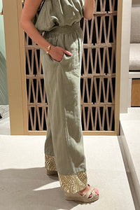 LINEN PANTS "TRIANGLE"